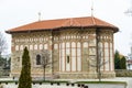 Archaeological Site Curtea Domneasca, St John Church, Vaslui City, Romania Royalty Free Stock Photo