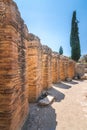 The archaeological site of Gortys on Crete island, Greece Royalty Free Stock Photo