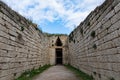 Archaeological site in Greece Royalty Free Stock Photo