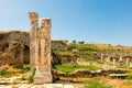 Archaeological site of Helenistic city of Aphrodisias in western Anatolia, Turkey. Royalty Free Stock Photo