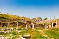 Archaeological site of Helenistic city of Aphrodisias in western Anatolia, Turkey. Royalty Free Stock Photo