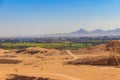 Archaeological site near the temple of Hatshepsut in Deir el-Bahri. Excavations of ancient Egypt on the West Bank of the Nile