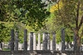 Archaeological Site of Olympia, Greece. Royalty Free Stock Photo