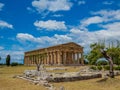 Archaeological site of Paestum, Italy Royalty Free Stock Photo