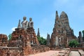 Archaeological site in Thailand Royalty Free Stock Photo