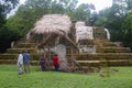 Archaeological Site: Uaxactun, ancient sacred Maya place and astronomical observatory