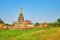 Archaeological sites of Ava, Myanmar Royalty Free Stock Photo