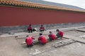 Archaeologists in The Forbidden City, Beijing