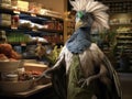 Archaeopteryx Grocery Shop Clerk