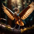 Archaeopteryx prehistoric animal dinosaur wildlife photography