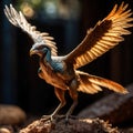 Archaeopteryx prehistoric animal dinosaur wildlife photography