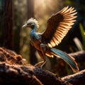 Archaeopteryx prehistoric animal dinosaur wildlife photography