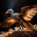 Archaeopteryx prehistoric animal dinosaur wildlife photography