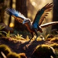 Archaeopteryx prehistoric animal dinosaur wildlife photography