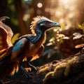 Archaeopteryx prehistoric animal dinosaur wildlife photography