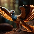 Archaeopteryx prehistoric animal dinosaur wildlife photography