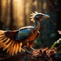 Archaeopteryx prehistoric animal dinosaur wildlife photography