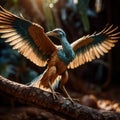 Archaeopteryx prehistoric animal dinosaur wildlife photography