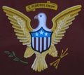 A Vintage Painting of the Great Seal of the United States Royalty Free Stock Photo