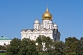 Archangel Cathedral in the Moscow Kremlin Royalty Free Stock Photo