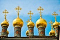 He Archangel Cathedral in Moscow Kremlin, Russia Royalty Free Stock Photo