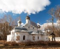 Archangel Michael Church in the museum estate Archangelskoye near Moscow Royalty Free Stock Photo