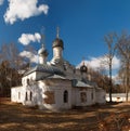 Archangel Michael Church in the museum estate Archangelskoye near Moscow Royalty Free Stock Photo