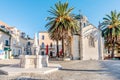 Archangel Michale orthodox church in the Old Town in Herceg Novi, Montenegro