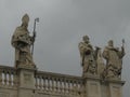 Archbasilica of the Most Holy Savior at the Lateran Royalty Free Stock Photo