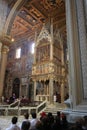 Archbasilica of St. John Lateran - San Giovanni in Laterano - interior, Rome, Italy Royalty Free Stock Photo