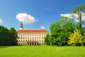 Archbishop chateau in Kromeriz Royalty Free Stock Photo