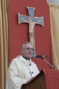 Archbishop Jorge Bergoglio before being Pope Francis