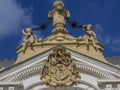 Archbishop Palace in the fort of Veszprem Royalty Free Stock Photo