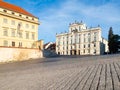 Archbishop Palace at Hradcany Square near Prague Castle, Prague, Czech Republic Royalty Free Stock Photo