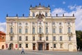 Archbishop Palace at the Castle Square, Prague, Czech Republic Royalty Free Stock Photo