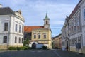 Archbishop Palace in the fort of Veszprem Royalty Free Stock Photo