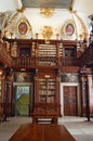 The library of Patriarch Delfino, Udine, Italy Royalty Free Stock Photo