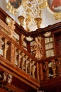 The library of Patriarch Delfino, Udine, Italy Royalty Free Stock Photo