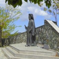 Bronze statue of archbishop Royalty Free Stock Photo