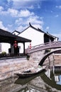 Luzhi Water Town Suzhou China Royalty Free Stock Photo