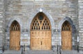 Arched Church Doors
