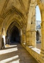 Courtyard of Cathedral of Saint Nazaire, Beziers Royalty Free Stock Photo