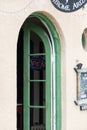 Arched door to a saloon, Jerome, Arizona Royalty Free Stock Photo