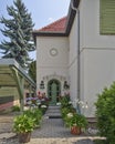 Arched entrance in Altenburg, Germany