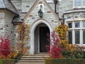 Gothic style stone house