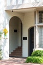 Arched entrance to an old building in Easton, Maryland - 3b