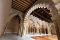 Arched gallery in Aljaferia Palace, Zaragoza, Spain