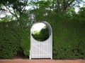 Arched Garden Arbor and Gate