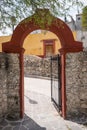 Arched gate in Mexico
