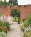 Arched Gateway to an English Walled Garden